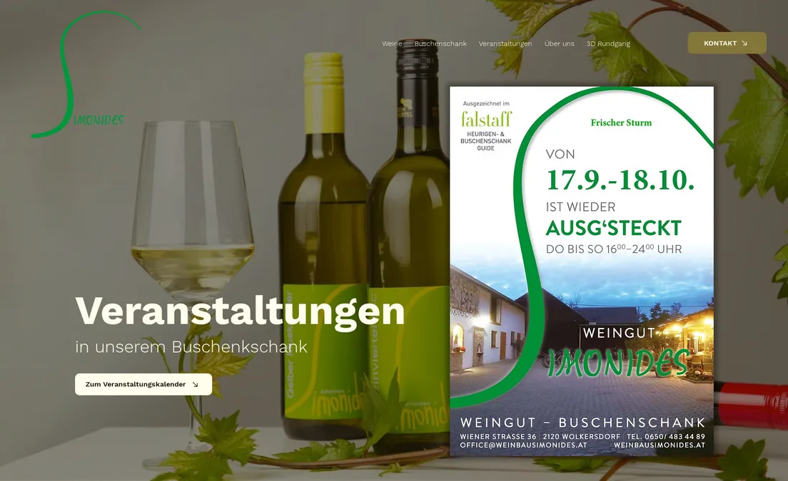 Website-Vorschau: Simonides