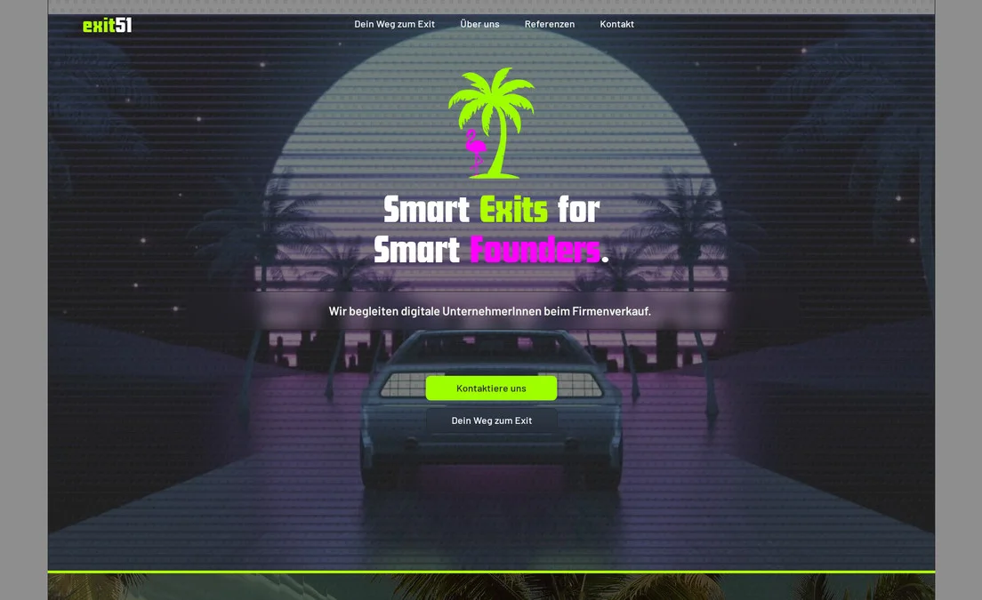 Website-Vorschau: Exit51